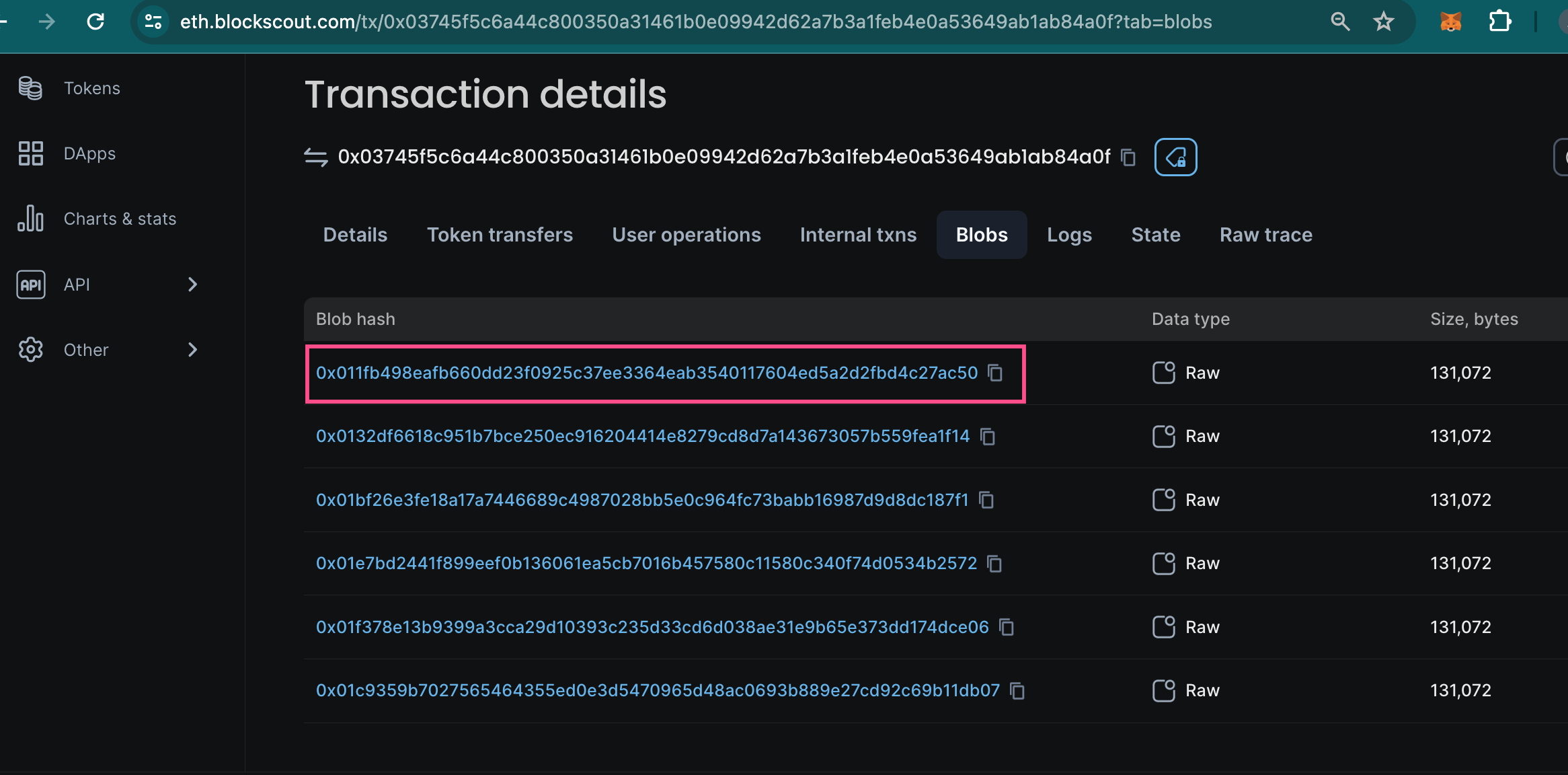 Blobs are here! Blockscout has blob views, archives & more