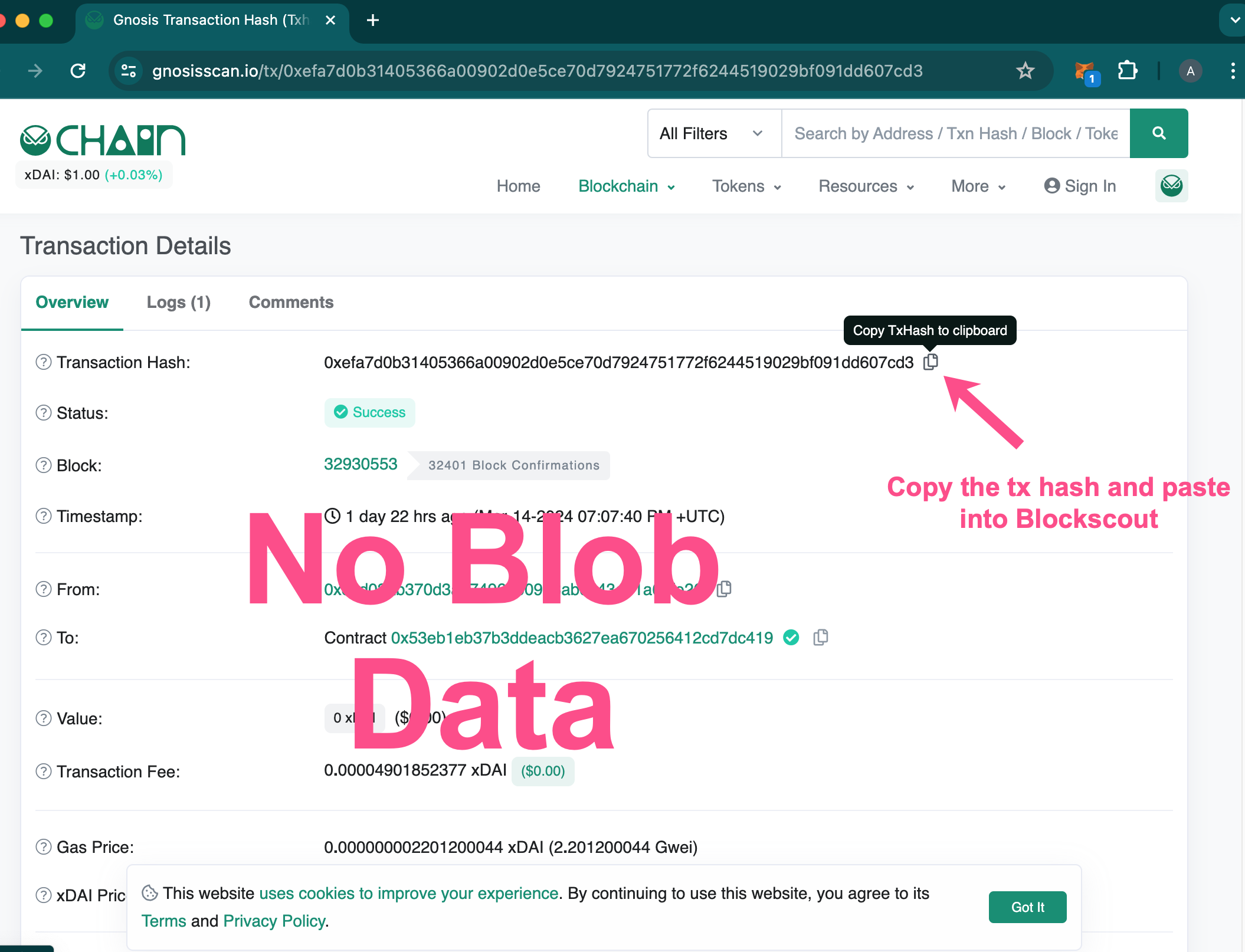 Blobs are here! Blockscout has blob views, archives & more