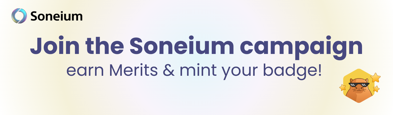 Soneium Blockscout Merits Campaign
