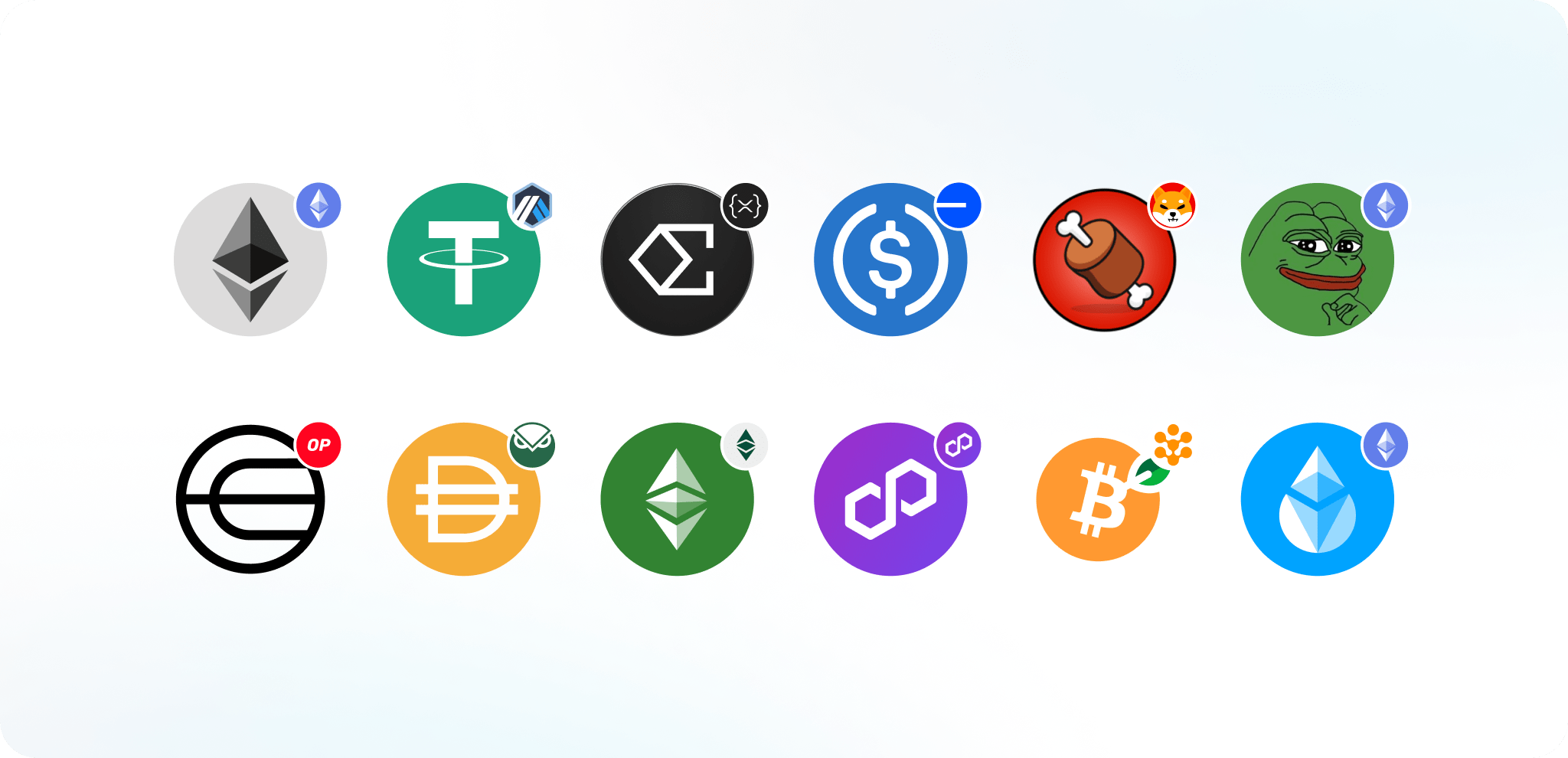 Track balances, transfers, and token details across chains, from AAVE on Arbitrum to wstETH on Ethereum.