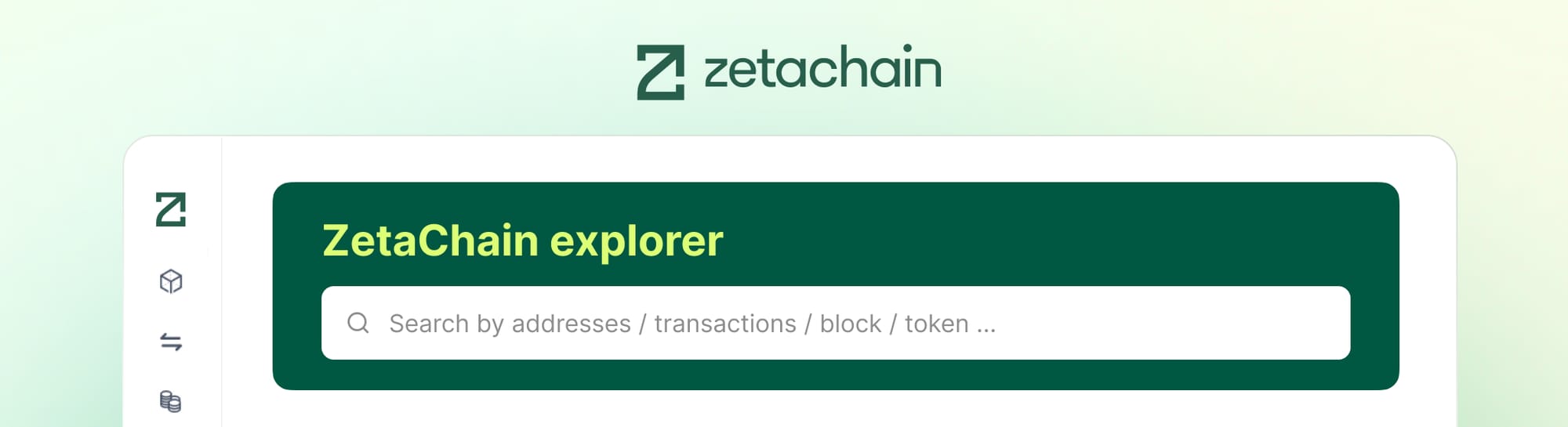 ZetaChain block explorer Blockscout cross chain transactions CCTX