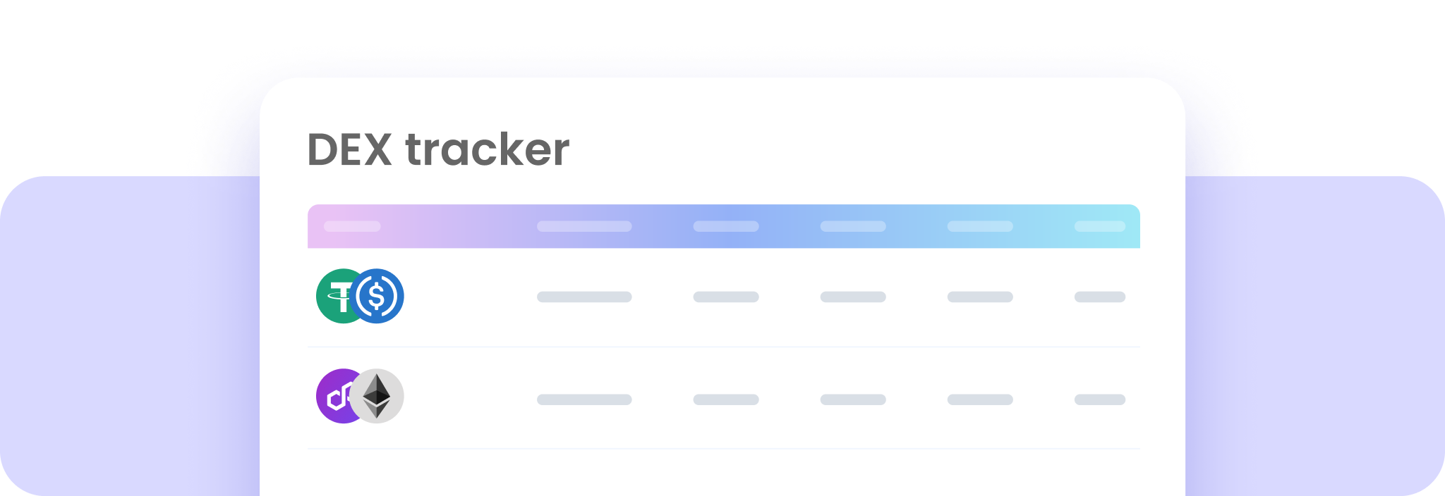 dex tracker blockscout with geckoterminal coingecko