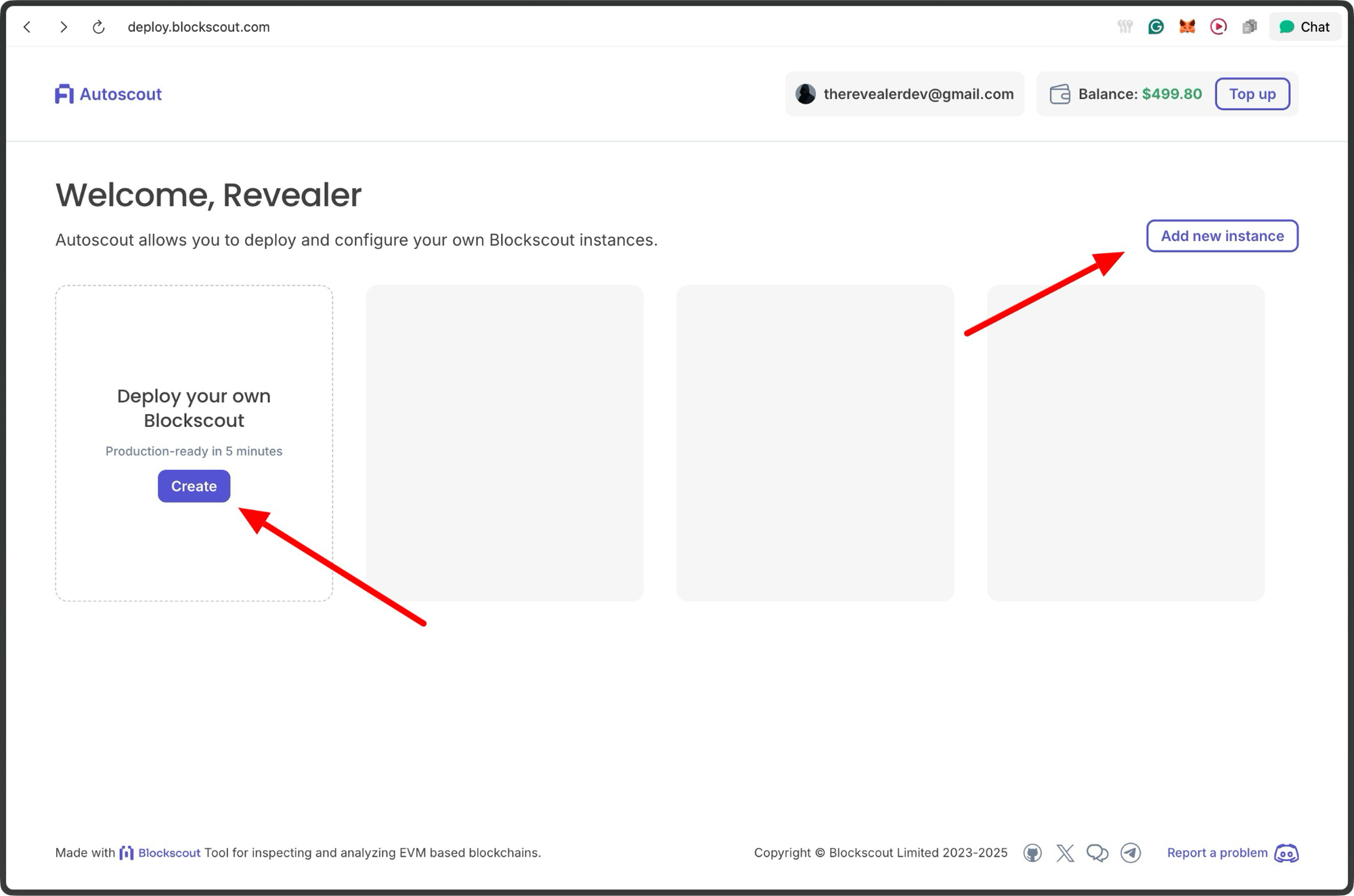 Autoscout dashboard set up