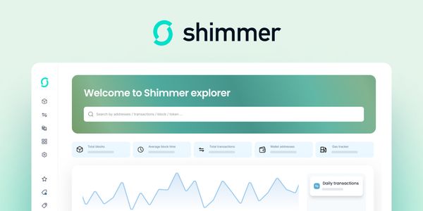 Blockscout supports ShimmerEVM